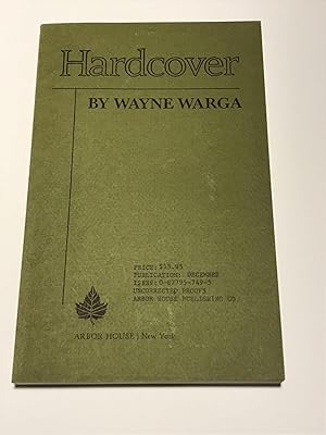 Seller image for Hardcover - Advance Proof Copy (Association Copy from the Personal Collection of Otto Penzler) for sale by Brenner's Collectable Books ABAA, IOBA