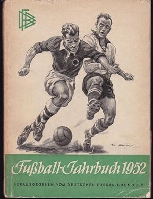 Bild des Verkufers fr Fussball-Jahrbuch 1952. 19. Jahrgang. Berabeitet von Hermann Gehne zum Verkauf von Graphem. Kunst- und Buchantiquariat