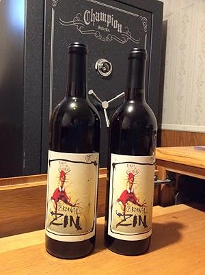 Ralph Steadman / Boony Doon / Randall Grahm Wine Labels: CARDINAL ZIN, 1995 & 1996