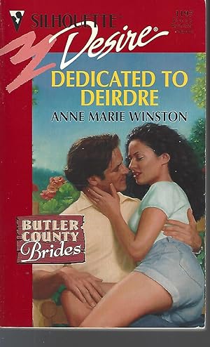 Image du vendeur pour Dedicated To Deirdre (Butler County Brides) (Silhouette Desire) mis en vente par Vada's Book Store
