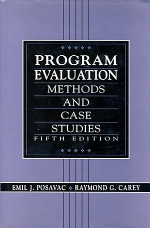 Bild des Verkufers fr Program Evaluation: Methods and Case Studies (5th Edition) zum Verkauf von Kayleighbug Books, IOBA