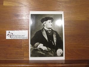 Imagen del vendedor de Postkarte: Photographie Richard Wagner von NN a la venta por Antiquariat im Kaiserviertel | Wimbauer Buchversand