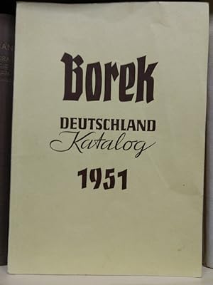 Borek Deutschland Katalog 1951