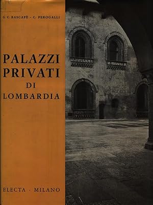 Bild des Verkufers fr Palazzi privati di Lombardia zum Verkauf von Librodifaccia