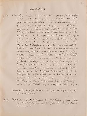 [Transcripts from Sloane and Harley Manuscripts in the British Museum.