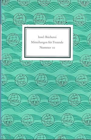 Immagine del venditore per Insel-Bcherei. Mitteilungen fr Freunde. Nummer 10. September 1994. venduto da Versandantiquariat Alraune