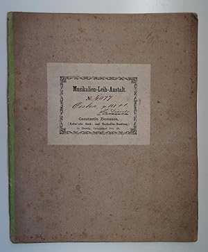 Image du vendeur pour Rminiscences d' Opras. Collection de Fantasies lgantes en forme de Potpourris pour le Piano. Troisime Suite. Oeuv. 181. No. 1 Fra Diavolo mis en vente par Lichterfelder Antiquariat