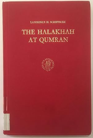 Imagen del vendedor de The Halakhah at Qumran (Studies in Judaism in Late Antiquity) a la venta por Joseph Burridge Books