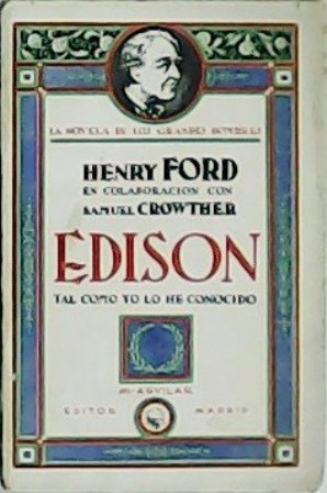 Seller image for Edison tal como yo lo he conocido. for sale by Librera y Editorial Renacimiento, S.A.