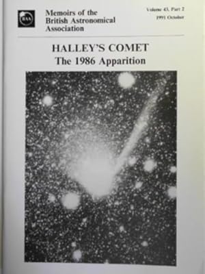 Bild des Verkufers fr Halley's Comet: the 1986 apparition zum Verkauf von Cotswold Internet Books