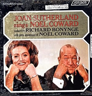 Bild des Verkufers fr Joan Sutherland sings Noel Coward / with guest appearance of Noel Coward (VINYL LP, WEST END SHOW TUNES, ROBERT MAHEU ESTATE) zum Verkauf von Cat's Curiosities
