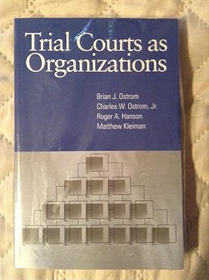 Seller image for Trial Courts as Organizations for sale by Text4less