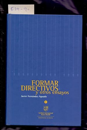 Seller image for FORMAR DIRECTIVOS Y OTROS ENSAYOS for sale by Libreria 7 Soles