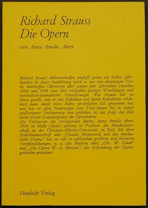 Seller image for Richard Strauss. Die Opern. for sale by Antiquariat Rainer Schlicht