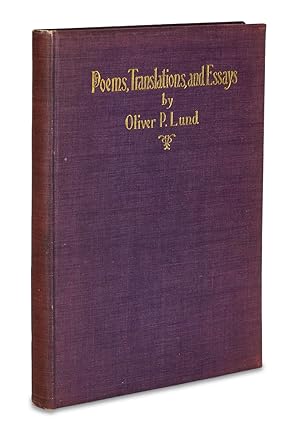 Poems, Translations and Essays