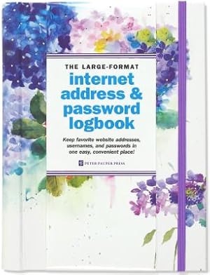 Seller image for Hydrangeas Large-Format Internet Address & Password Logbook (Address Book) for sale by BargainBookStores