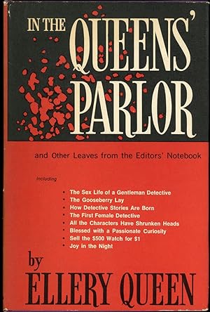 Bild des Verkufers fr IN THE QUEEN'S PARLOR: AND OTHER LEAVES FROM THE EDITOR'S NOTEBOOK zum Verkauf von John W. Knott, Jr, Bookseller, ABAA/ILAB