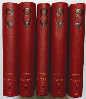 The works of Lord Byron - Vol. 1-5 - Collection of British Authors Vol. 8-12.