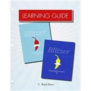 Bild des Verkufers fr Learning Guide for College Algebra and College Algebra Essentials zum Verkauf von eCampus