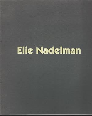 Imagen del vendedor de Elie Nadelman: October 8 to November 2, 1996 a la venta por MyLibraryMarket