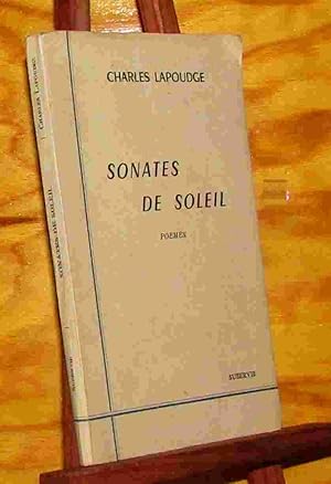 Seller image for SONATES DE SOLEIL, POEMES for sale by Livres 113