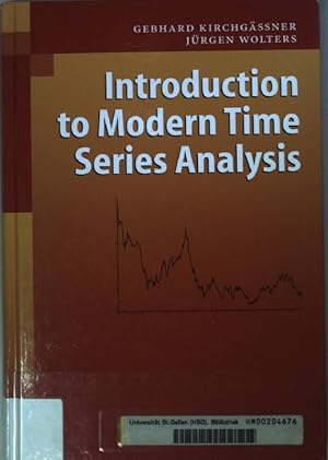 Seller image for Introduction to Modern Time Series Analysis. for sale by books4less (Versandantiquariat Petra Gros GmbH & Co. KG)