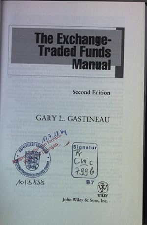Immagine del venditore per The Exchange-Traded Funds Manual. venduto da books4less (Versandantiquariat Petra Gros GmbH & Co. KG)