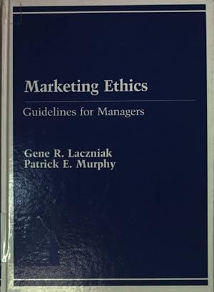 Seller image for Marketing Ethics: Guidelines for Managers. for sale by books4less (Versandantiquariat Petra Gros GmbH & Co. KG)