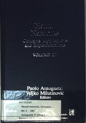 Seller image for Neural Networks: Concepts, Applications, and Implementations VOL.III. for sale by books4less (Versandantiquariat Petra Gros GmbH & Co. KG)