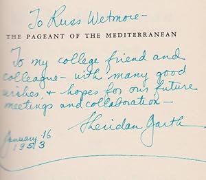 Imagen del vendedor de THE PAGEANT OF THE MEDITERRANEAN a la venta por Complete Traveller Antiquarian Bookstore