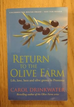 Seller image for RETURN TO THE OLIVE FARM for sale by Happyfish Books