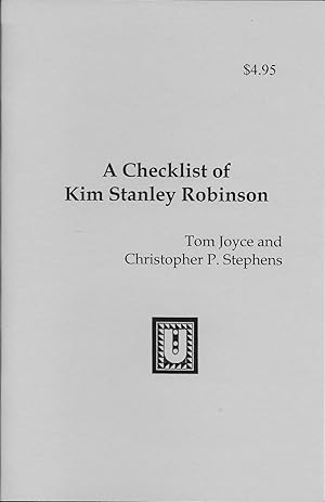 Image du vendeur pour A Checklist of Kim Stanley Robinson mis en vente par stephens bookstore