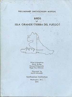 Bild des Verkufers fr Preliminary Smithsonian manual. Birds of Isla Grande (Tierra del Fuego) zum Verkauf von Sylvain Par