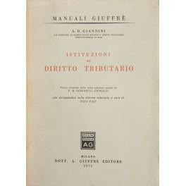 Seller image for Istituzioni di diritto tributario for sale by Libreria Antiquaria Giulio Cesare di Daniele Corradi