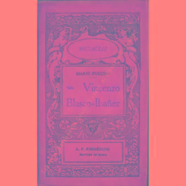 Seller image for Vincenzo Blasco-Ibanez for sale by Libreria Antiquaria Giulio Cesare di Daniele Corradi