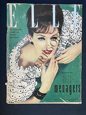 ELLE-N°740-26 FEVRIER 1960-ARTS MENAGERS