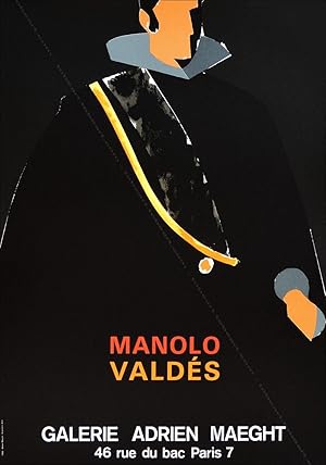 Manolo VALDES. FELIPE IV. (Affiche d'exposition / exhibition poster).