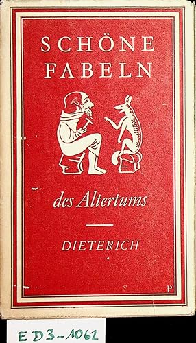 Imagen del vendedor de Schne Fabeln des Altertums [Ausgew. und bertr. von Horst Gasse] (=Sammlung Dieterich, Band 168) a la venta por ANTIQUARIAT.WIEN Fine Books & Prints