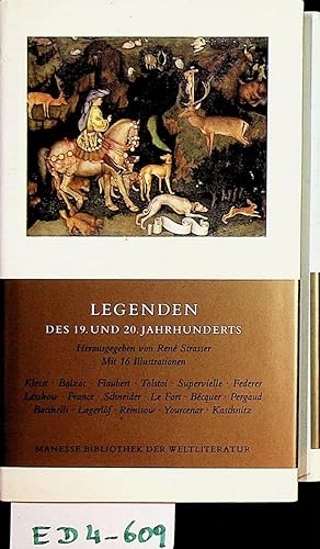 Legenden des 19. und 20. Jahrhunderts (= Band der Manesse-Bibliothek der Weltliteratur)