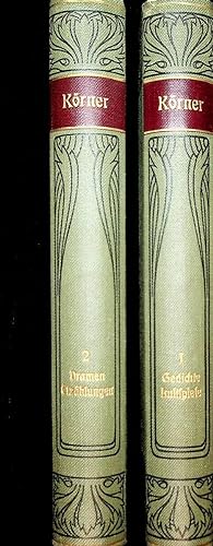 Seller image for Krners Werke Kritisch durchgesehene und erluterte Ausgabe.2 Bnde. (= Meyers Klassiker-Ausgaben) KOMPLETT for sale by ANTIQUARIAT.WIEN Fine Books & Prints