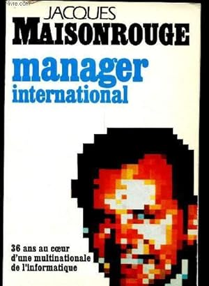 Imagen del vendedor de Manager international a la venta por Le-Livre