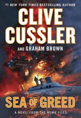 Bild des Verkufers fr Cussler, Clive & Brown, Graham | Sea of Greed | Double-Signed 1st Edition zum Verkauf von VJ Books