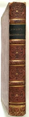 JOHNSON'S DICTIONARY OF THE ENGLISH LANGUAGE, IN MINIATURE; To which are added, an Alphabetical A...