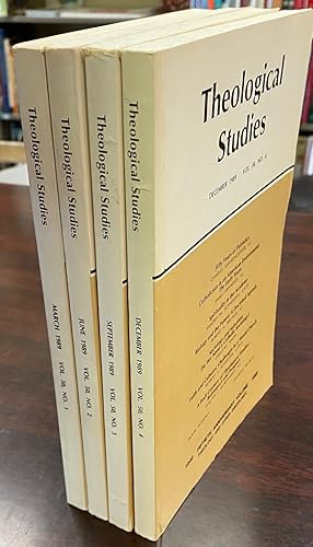 Theological Studies, Volume 50, No's 1- 4 Complete (1989) 50th ANNIVERSARY VOLUME