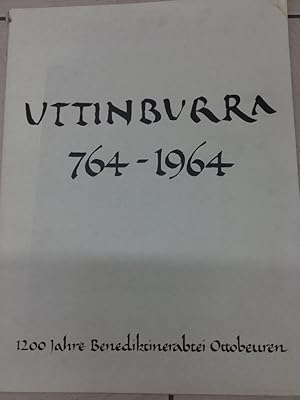 Uttinburra 764 - 1964 / 1200 Jahre Benediktinerabtei Ottobeuren. 9 montierte Farbtafeln mit begle...