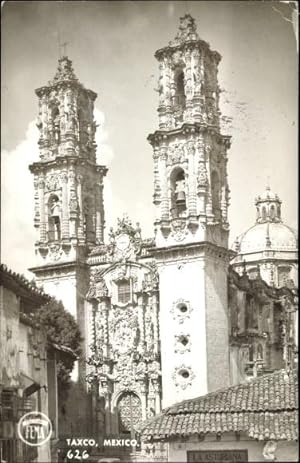 Bild des Verkufers fr Foto Ansichtskarte / Postkarte Taxco Mexiko, Catedral zum Verkauf von akpool GmbH