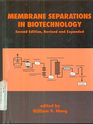 Bild des Verkufers fr Membrane Separations in Biotechnology zum Verkauf von Librodifaccia