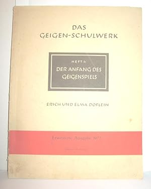 Immagine del venditore per Das Geigen-Schulwerk (Ein Lehrbuch des Violinspiels verbunden mit Musiklehre und bung des Zusammenspiels) venduto da Antiquariat Zinnober