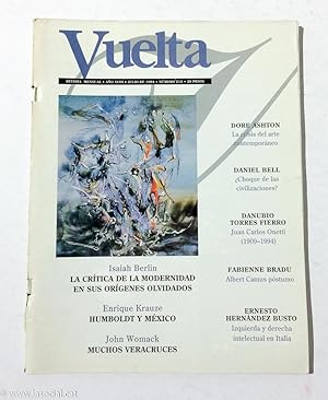 Imagen del vendedor de Revista Vuelta. Ao XVIII. Juliode 1994. Nmero 212 a la venta por La Social. Galera y Libros