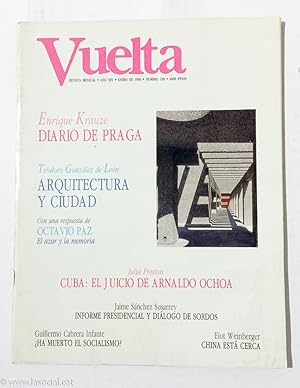 Image du vendeur pour Revista Vuelta. Ao XI. Enero de 1990. Nmero 158 mis en vente par La Social. Galera y Libros